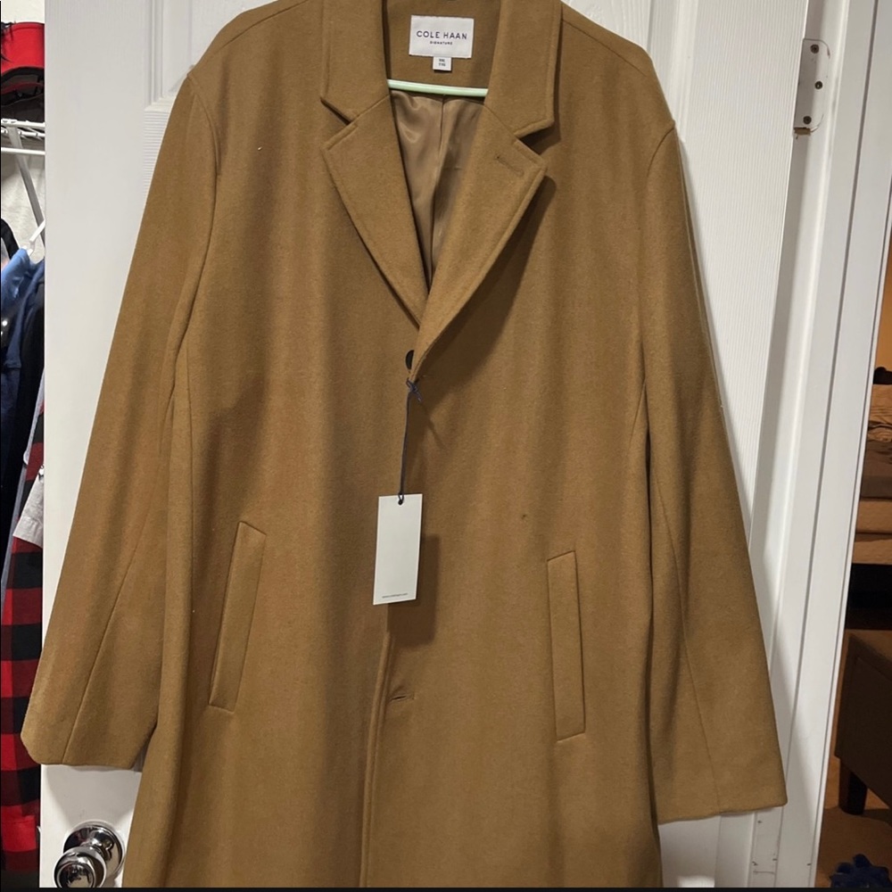 Cole Haan Top Coat Tan XXL